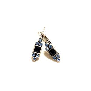 Lia Sophia blue stone earrings